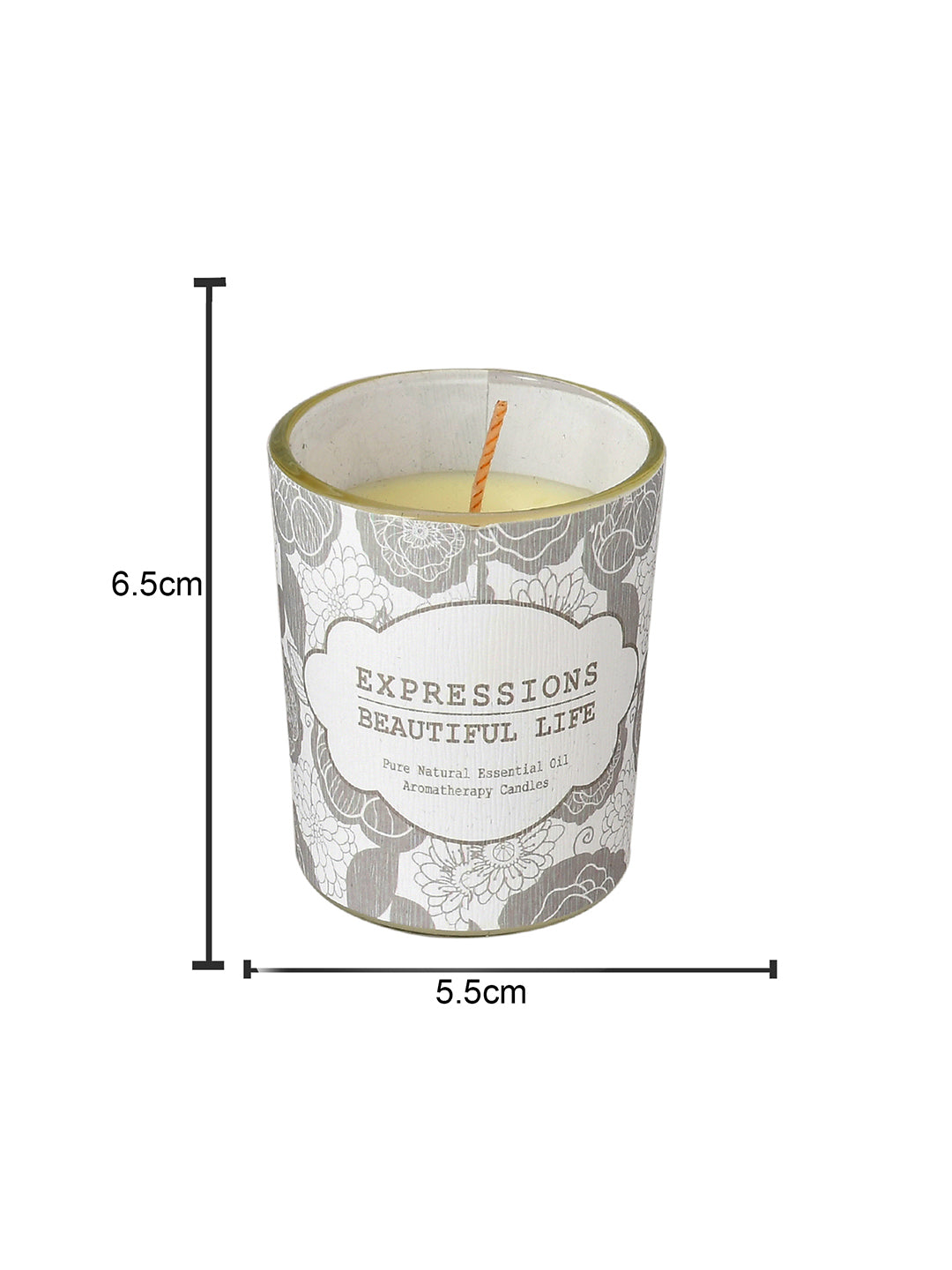 Set of 3 Aroma Fusion Illuminated candle