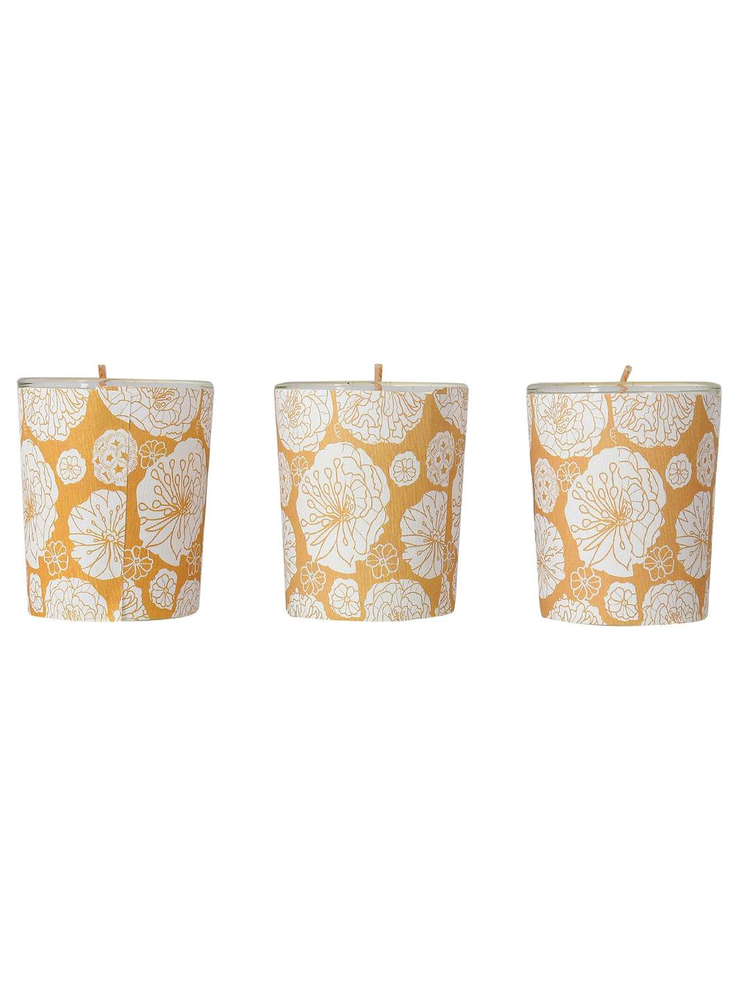 Set of 3 Aroma Fusion Illuminated candle