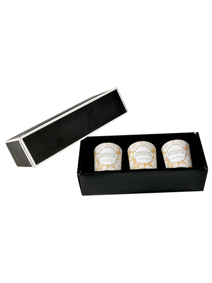 Set of 3 Aroma Fusion Illuminated candle