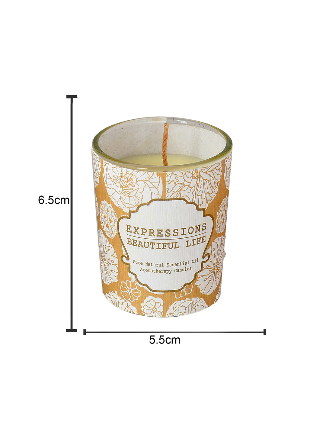 Set of 3 Aroma Fusion Illuminated candle