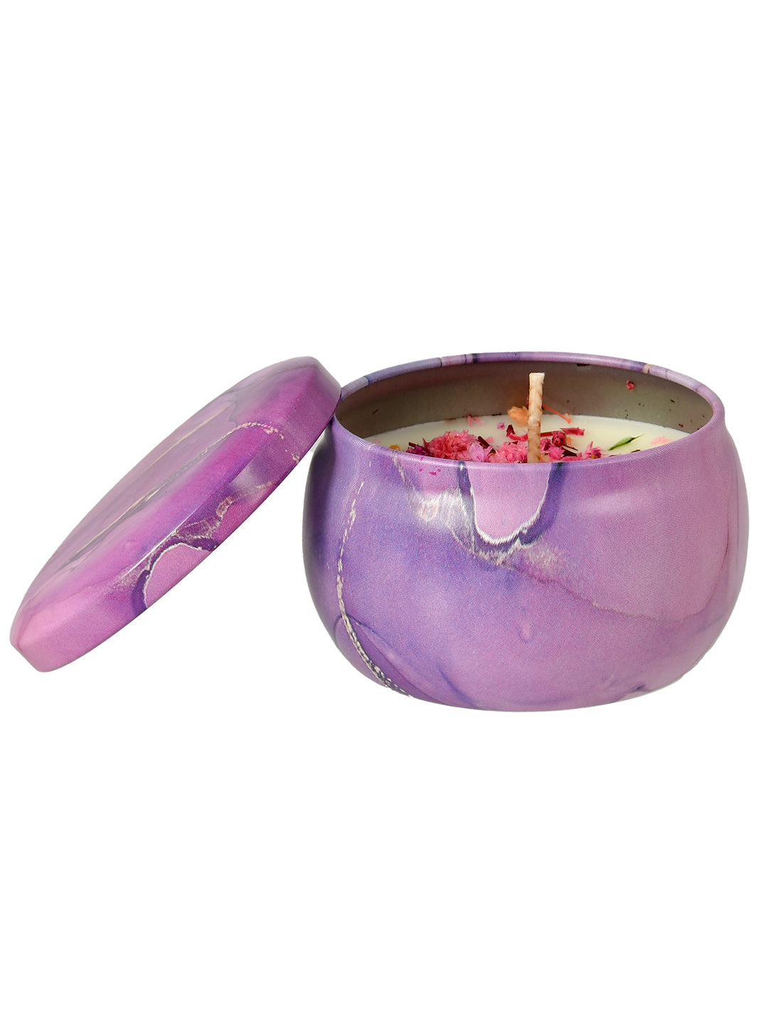 Petite Purple Serenity Essential Candle