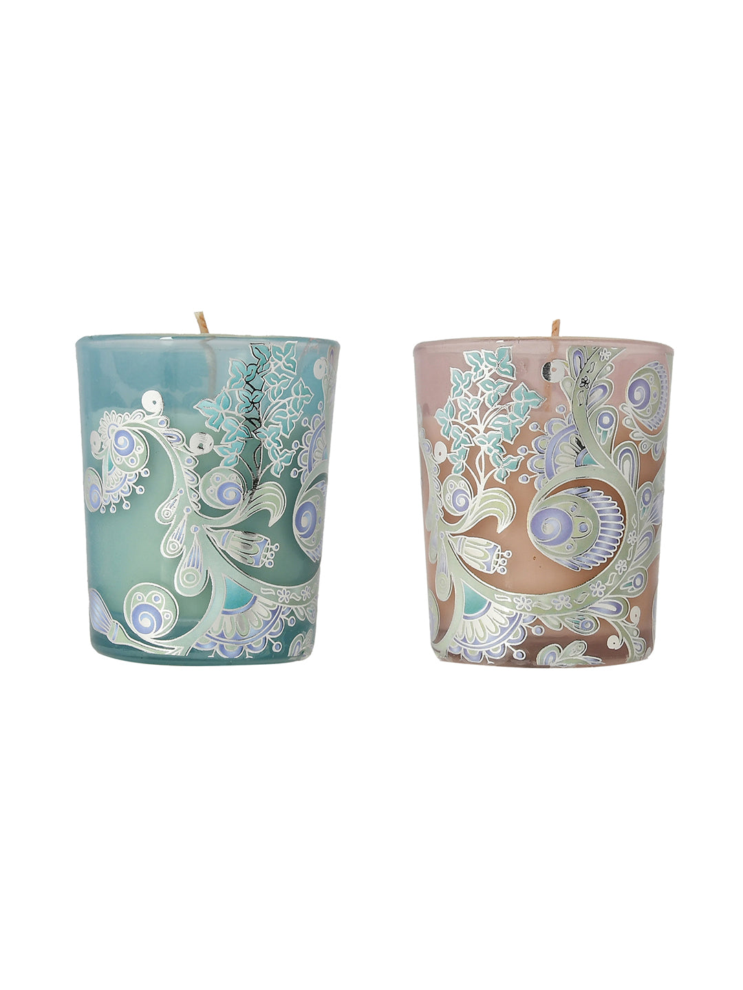 Set of 2 Illuminated candle