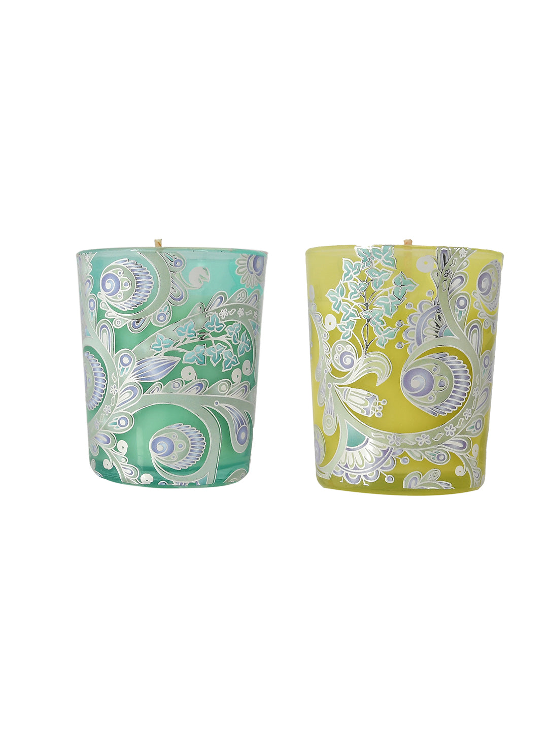 Set of 2 Illuminated candle