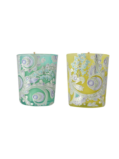 Set of 2 Illuminated candle