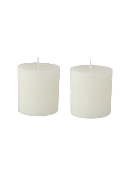 Set of 2 Illuminated candle