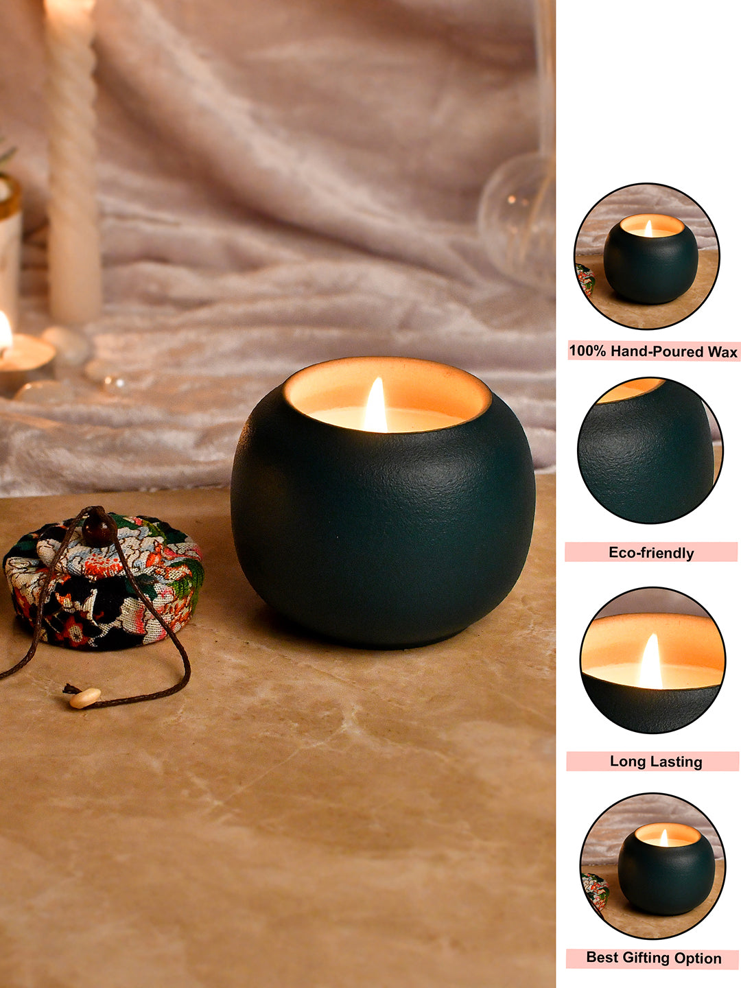 Midnight Elegance Aromatherapy Candle