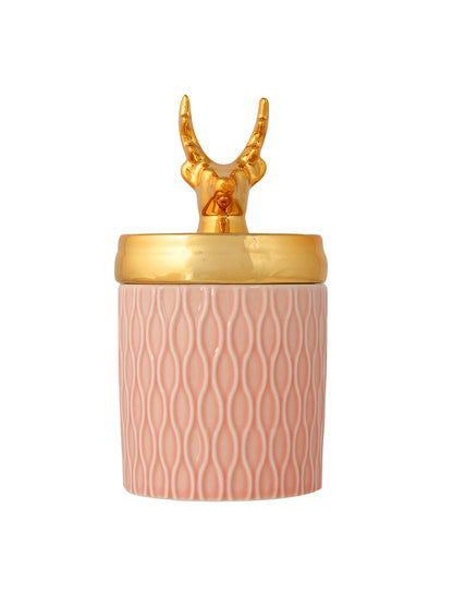 Mindful Melodies Candle with Golden Lid