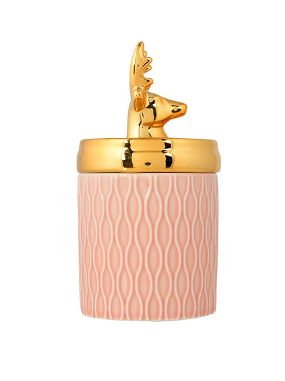 Mindful Melodies Candle with Golden Lid