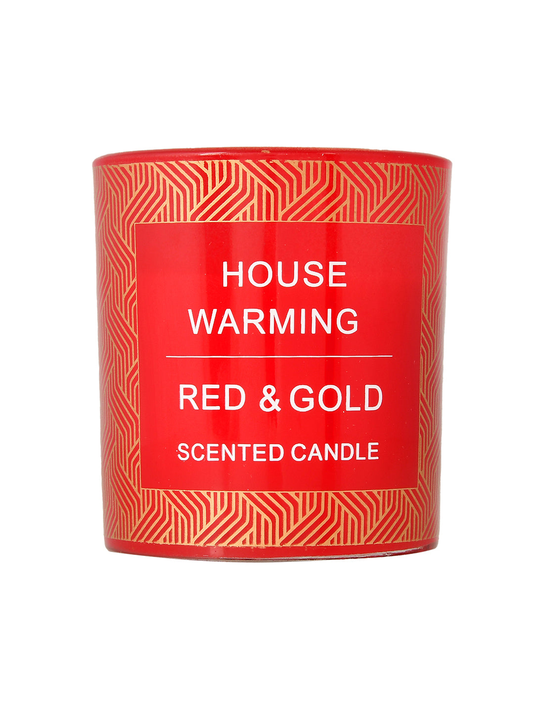 Red & Gold Scented Candle