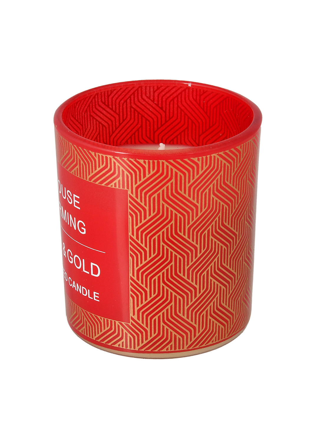 Red & Gold Scented Candle