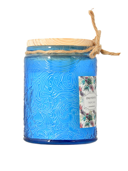 Aromatherapy Candle Jar with Wooden Lid