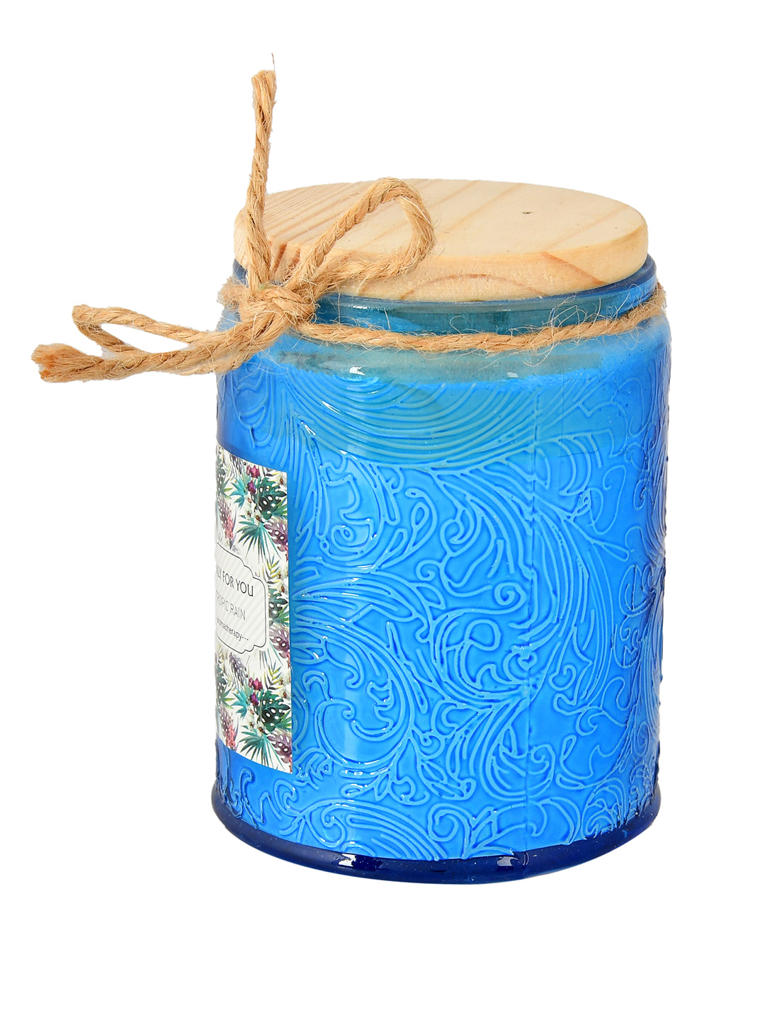 Aromatherapy Candle Jar with Wooden Lid