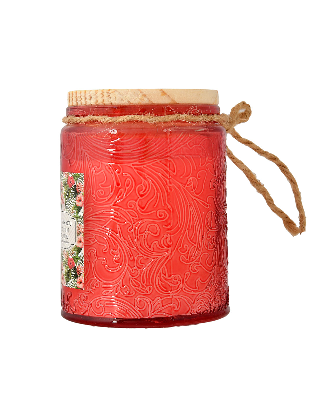 Aromatherapy Candle Jar with Wooden Lid