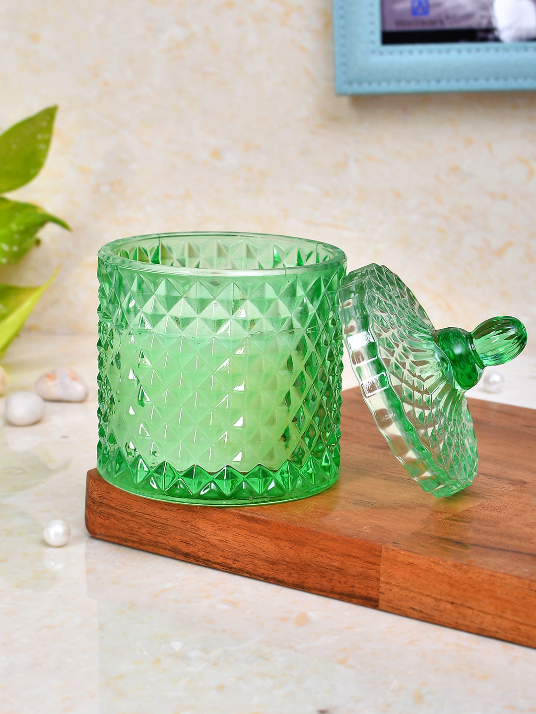 Green Aura Scented Candle