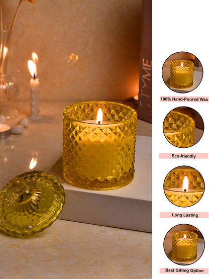 Yellow Aura Scented Candle