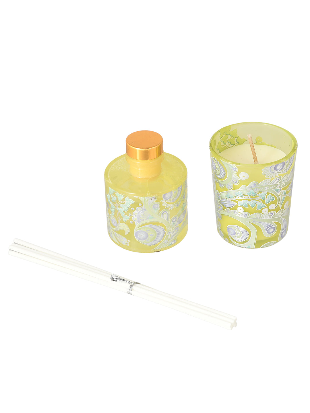 Golden Aura Scented Candle with Fragnance