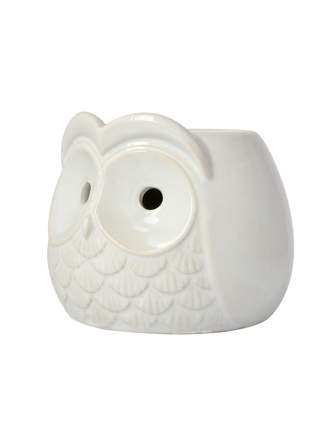 White Ceramic Owl Oil Diffuser