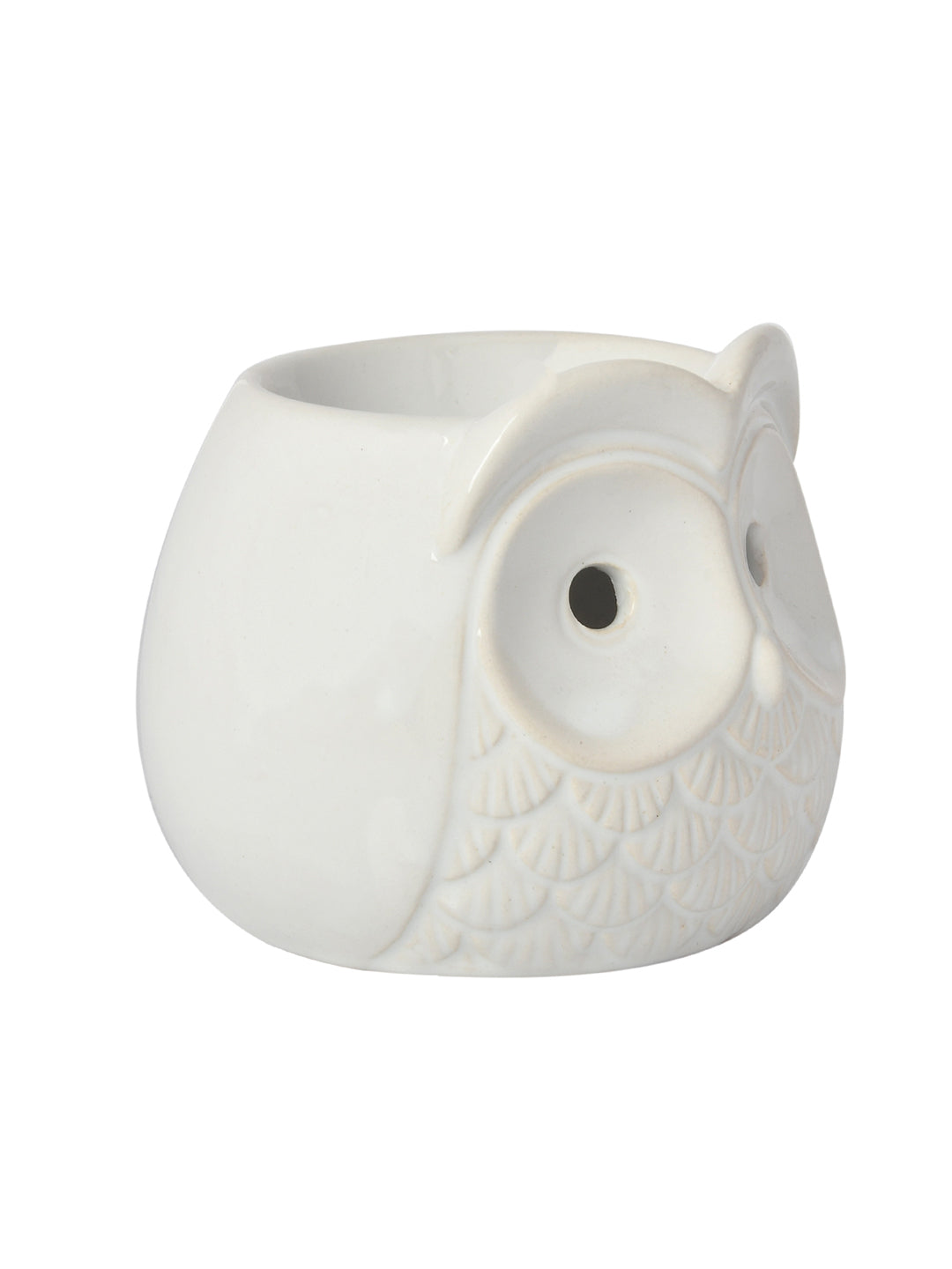 White Ceramic Owl Oil Diffuser