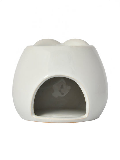 White Ceramic Owl Oil Diffuser