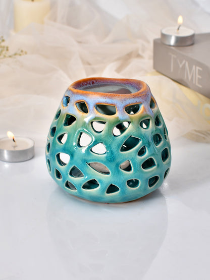 Aroma Mist Ceramic Blue Oil Diffuser