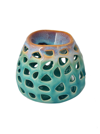 Aroma Mist Ceramic Blue Oil Diffuser