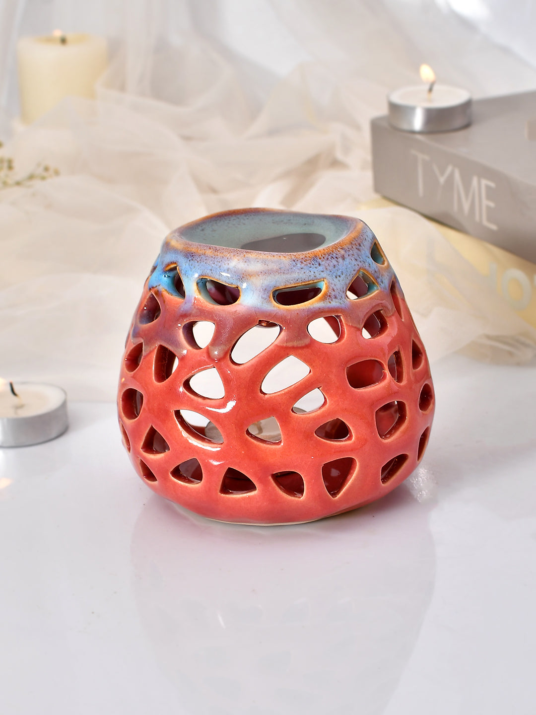 Aroma Mist Ceramic Red Oil Diffuser