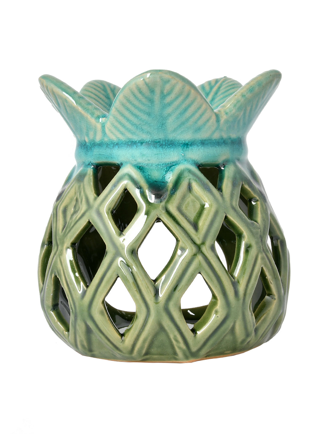 Green Ceramic Pineapple Aromatherapy Oil Diffuser