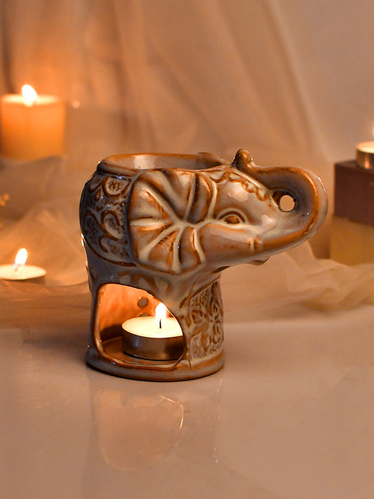 Elephant Shape White Oil Diffuser