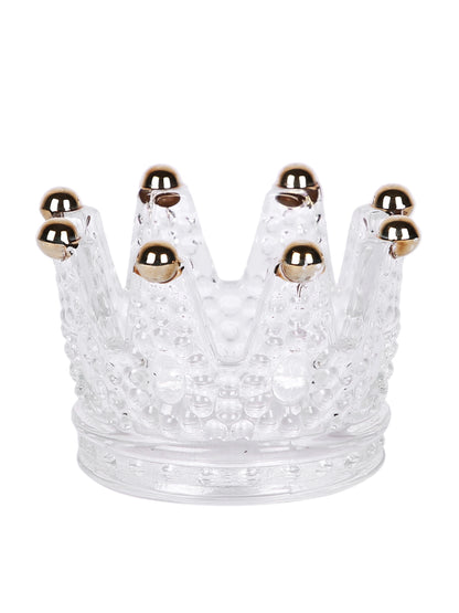 Transparent Set of 5 Candle Holder