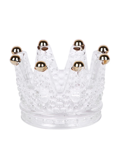 Transparent Set of 5 Candle Holder
