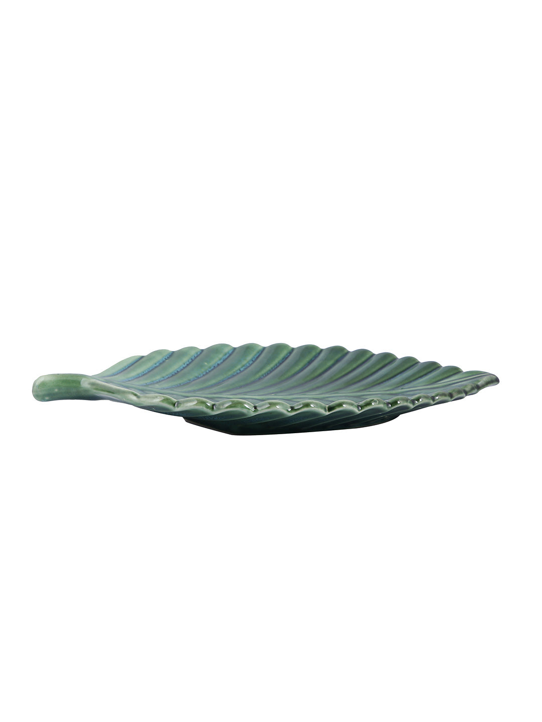 Light Green Leaf Platter