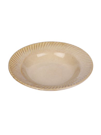 Subtle Beige Platter Set of 2