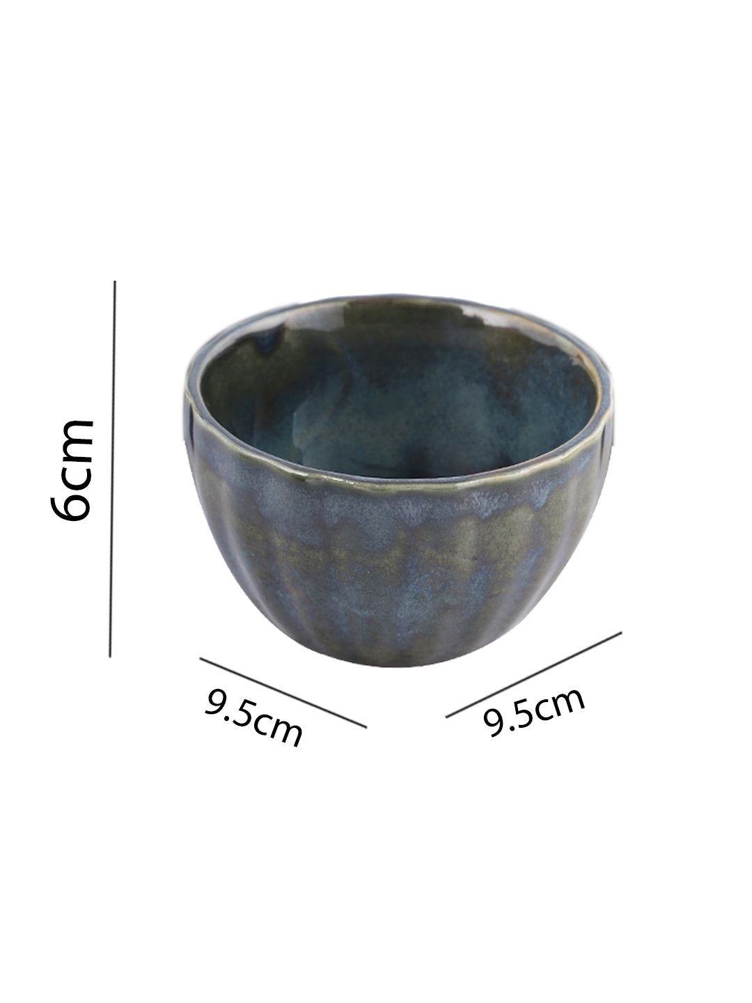 Ceramic Bowl Set with Tray