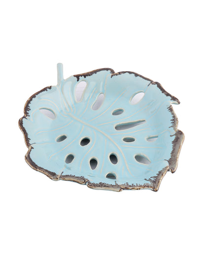 Leaf Shape Ceramic Platter