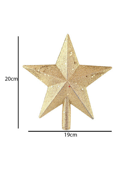 2 Pcs Shimmer Star Topper