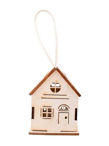 White & Red Plastic Christmas Decor