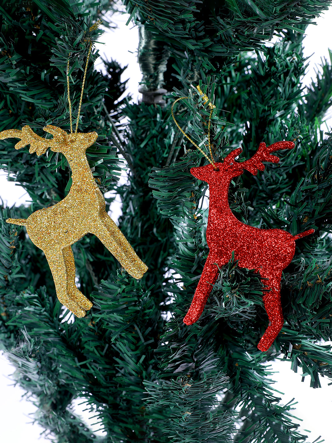 6-Pcs Reindeer Duo Hanging Ornament