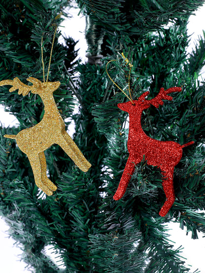 6-Pcs Reindeer Duo Hanging Ornament