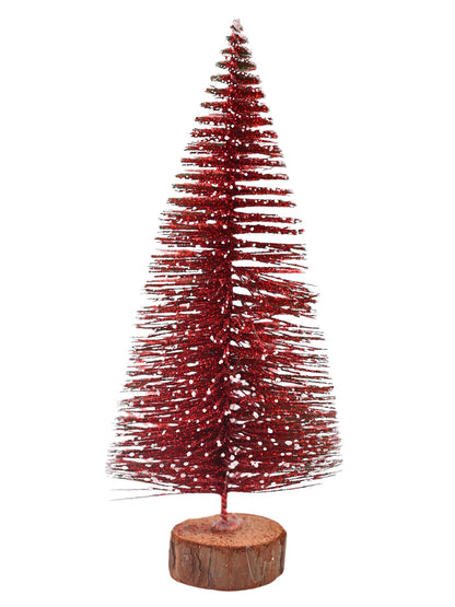 Red Glittering Radiance Christmas Tree