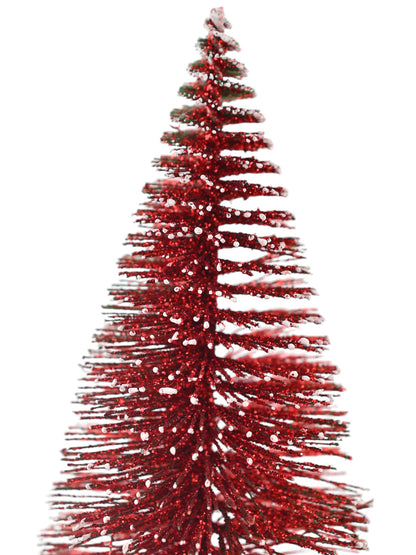 Red Glittering Radiance Christmas Tree
