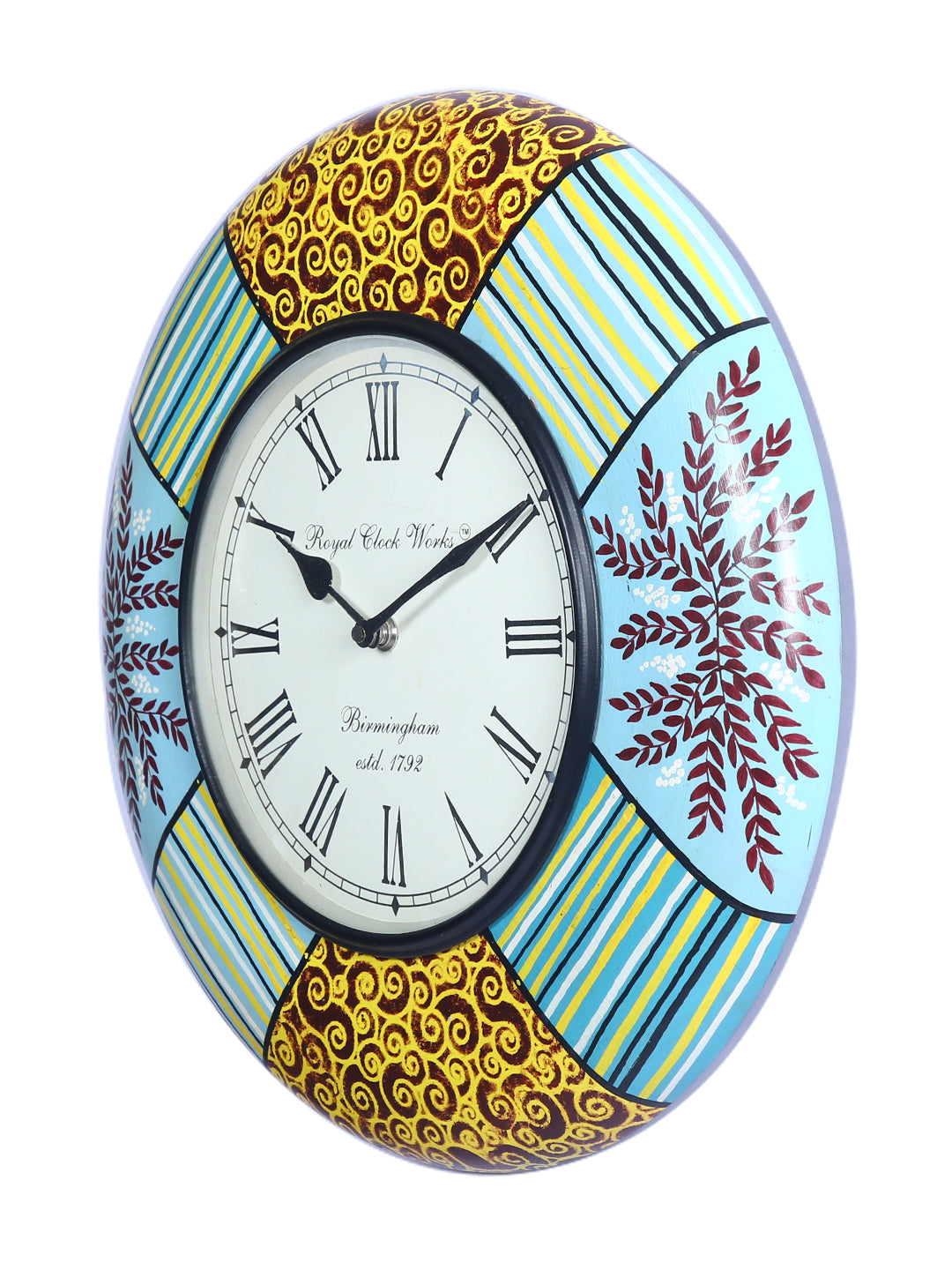 Handpainted Summee Theme Wall Clock