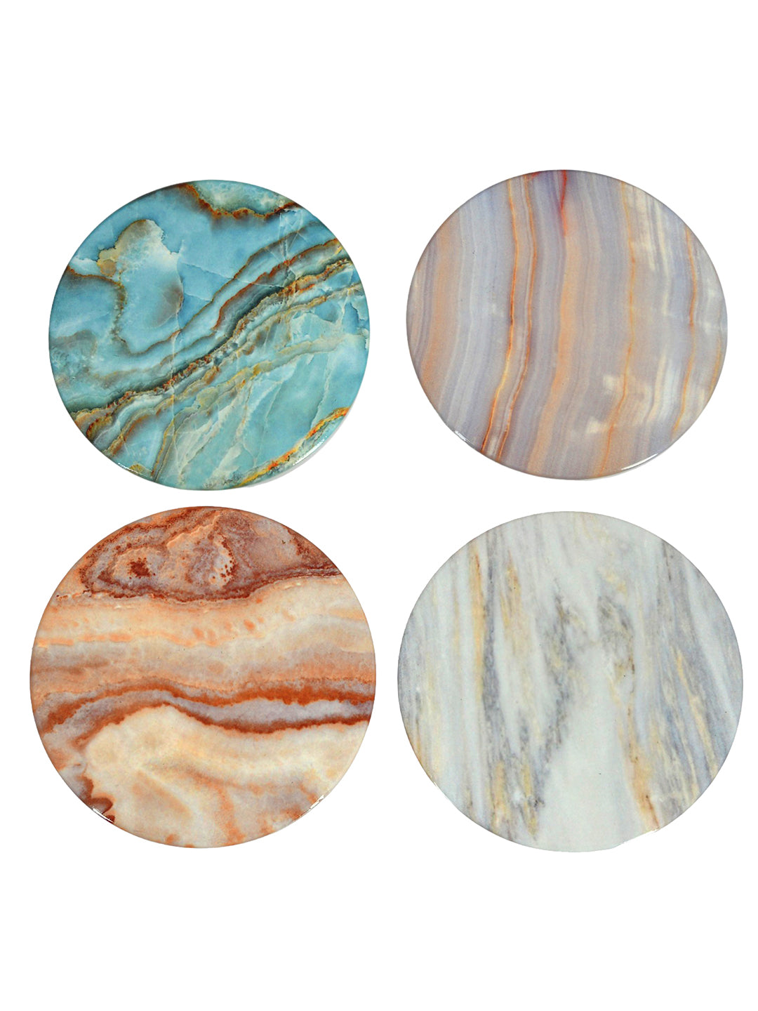 Set of 4 Ceramic Coasters