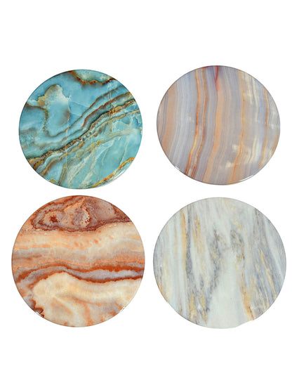 Set of 4 Ceramic Coasters