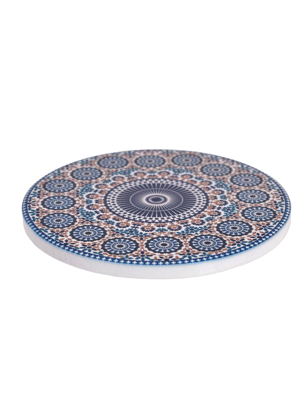 Set of 2 Exquisite Floral Printed Coasters