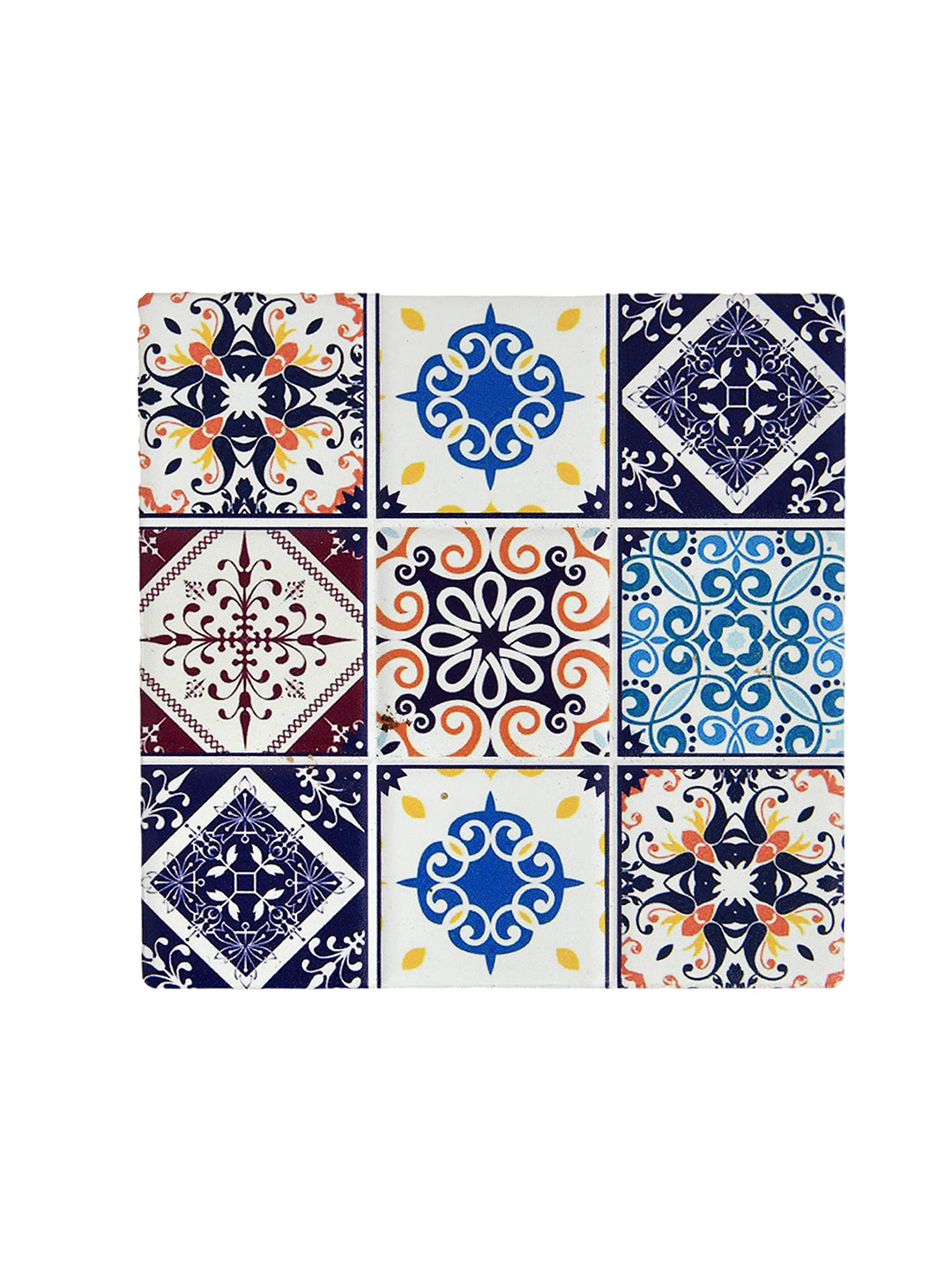 Set of 4 Multicoloured Stylish Coaster Set