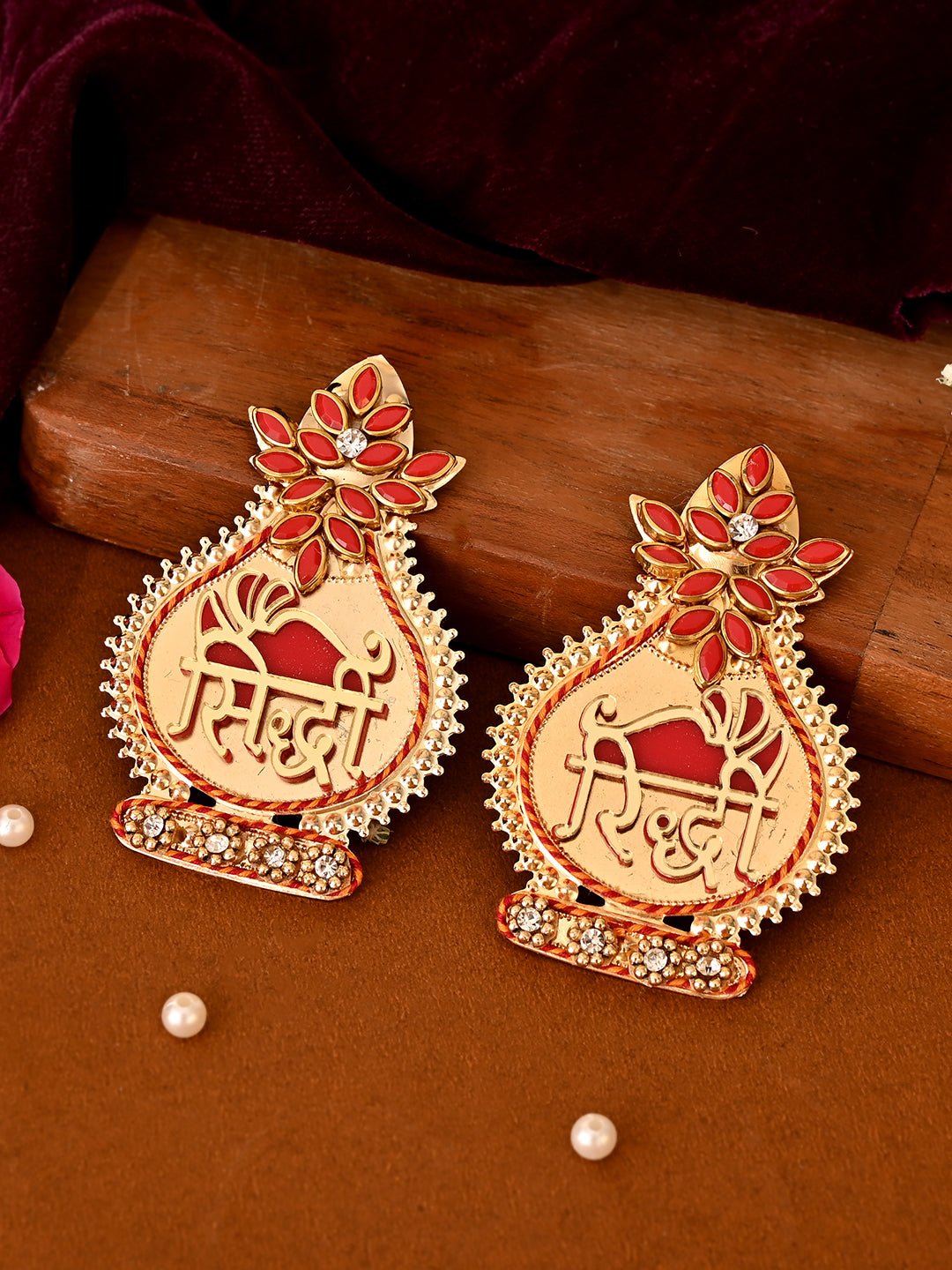 Siddhi Riddhi Kalash Wall Decor