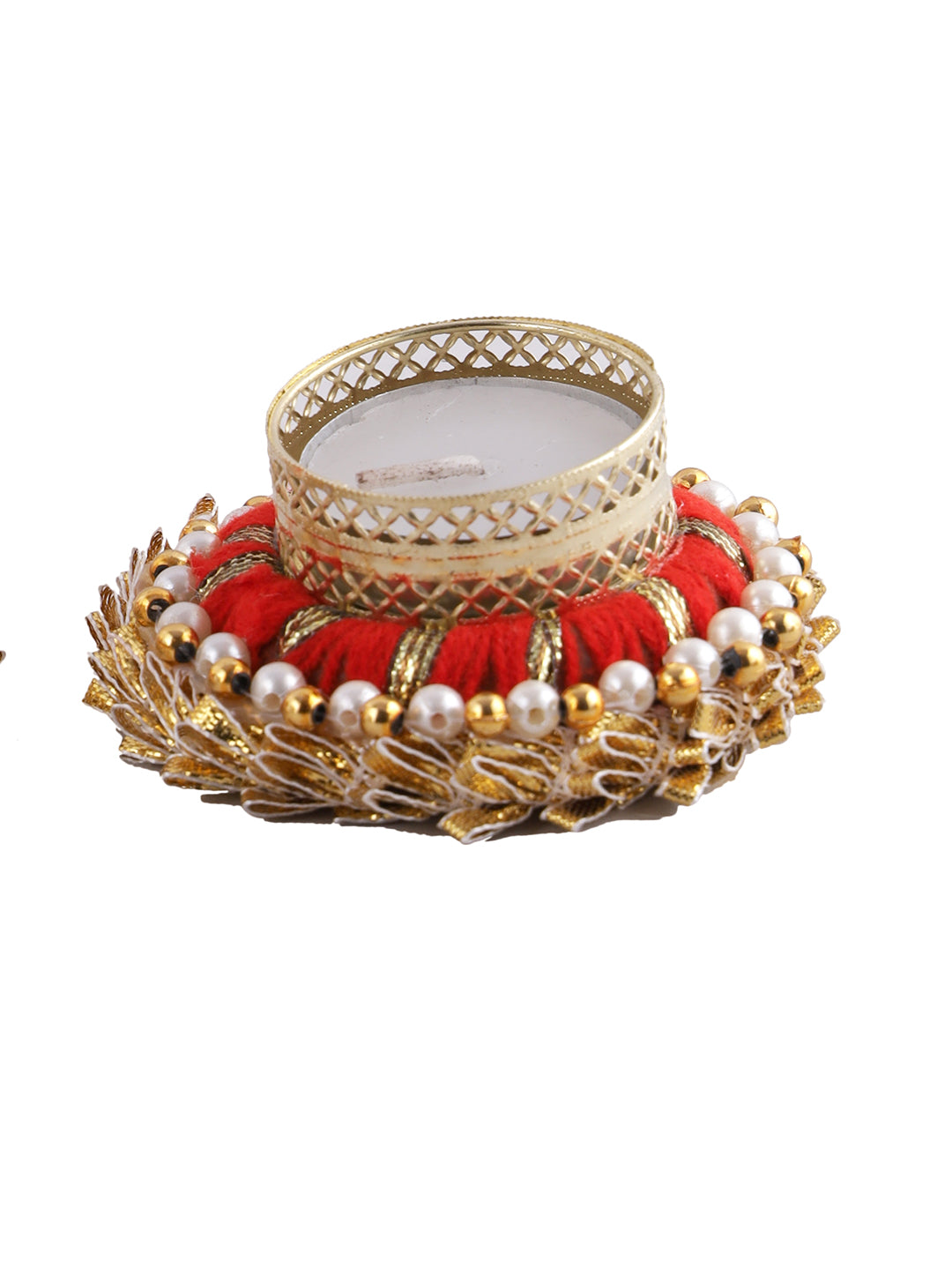 Set Of 2 Decorative Diyas