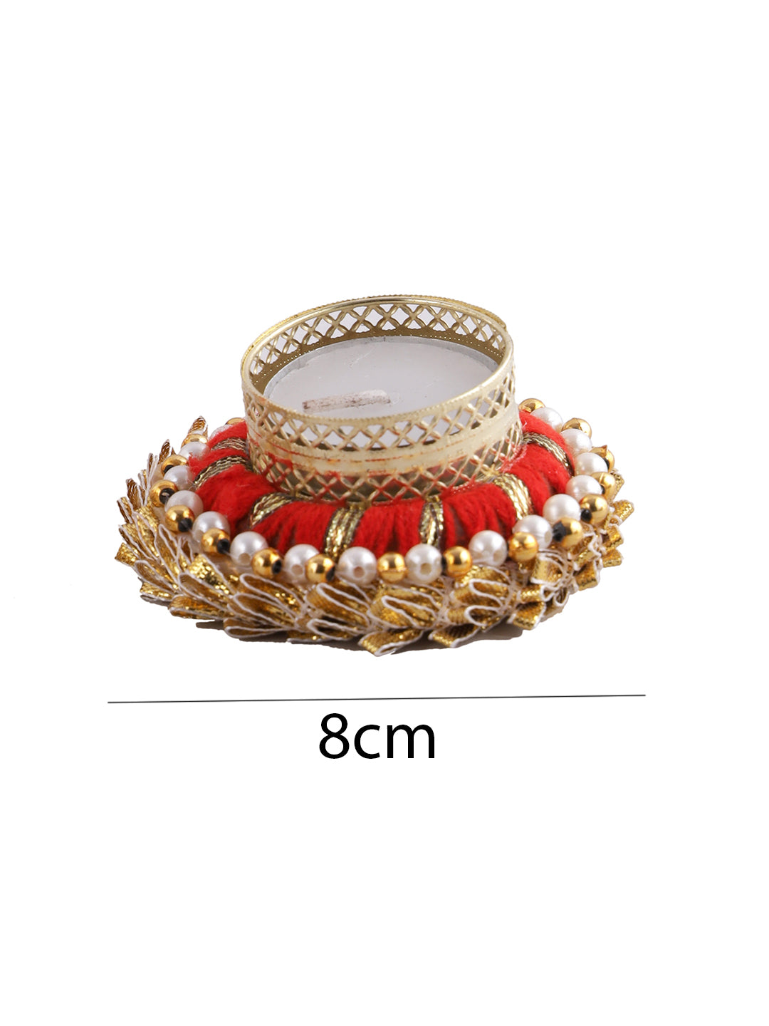 Set Of 2 Decorative Diyas