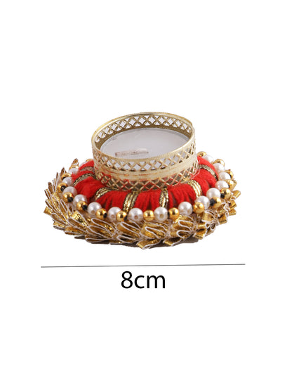 Set Of 2 Decorative Diyas
