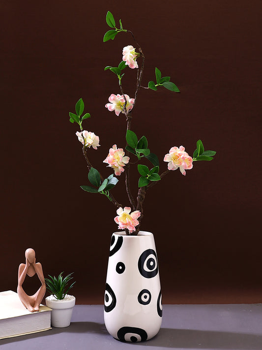 Pink & Green Gardenia Artificial Flower
